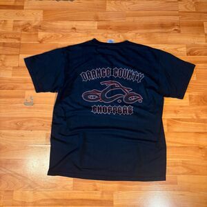 West-coast-choppers Men's Black and Navy T-shirt